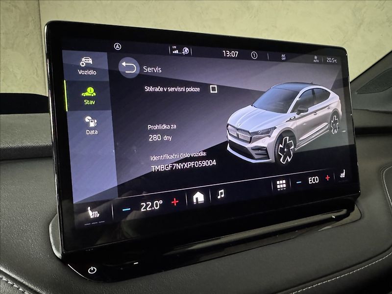 Škoda Enyaq Coupé RS 4x4 220kW Assist Tepelko - fotka 36 z 49