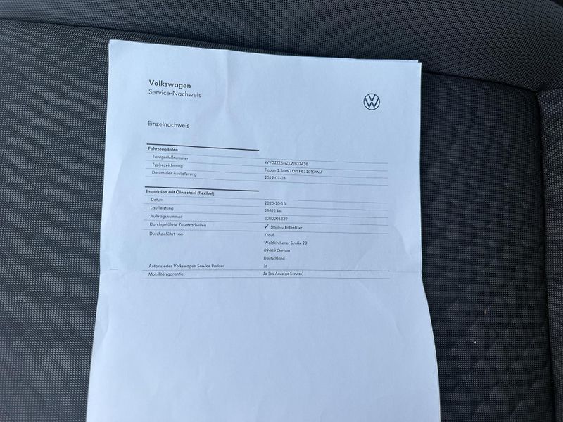 Volkswagen Tiguan (2019) 1.5 TSI 110kW ser. historie - fotka 29 z 31