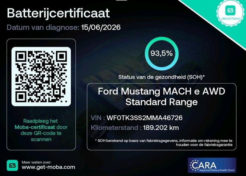 Ford Mustang Mach-E AWD 75kWh 198kW 1.Maj DPH - fotka 24 z 24