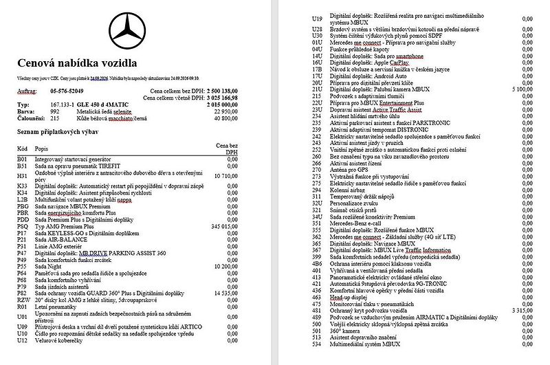 Mercedes-Benz GLE 450d 4M - fotka 16 z 17