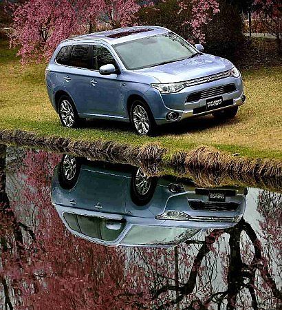 Mitsubishi Outlander plug-in hybrid.