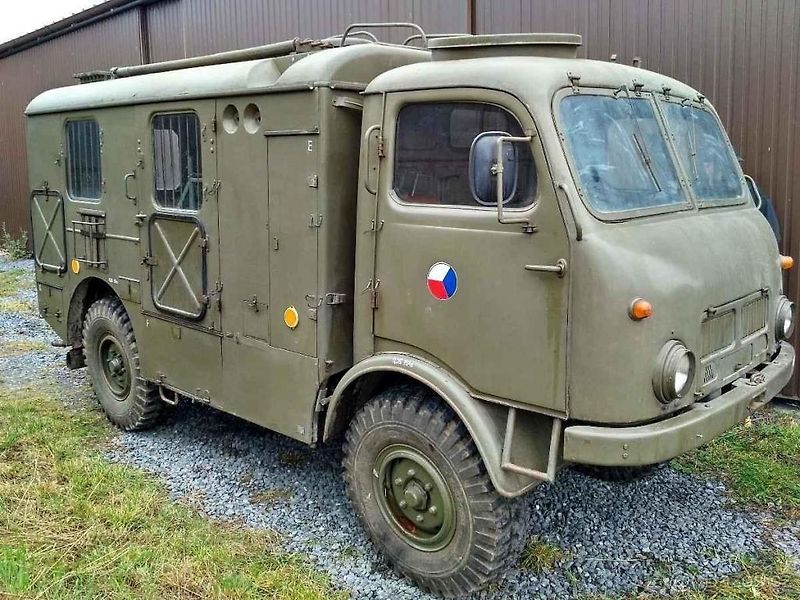 Expediční Tatra 805 v kopřivnickém muzeu