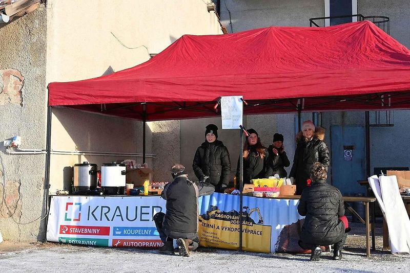 Přehlídka traktorů v Chmelišti. Foto: Richard Karban