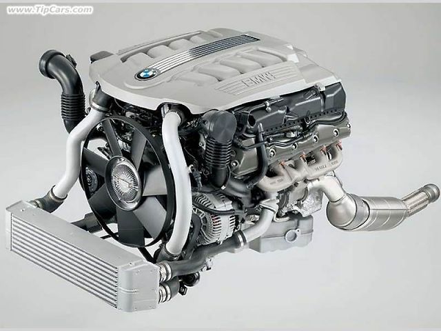 Motor 745d z produkce BMW