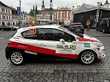 Start 58. ročníku Rallye Šumava na náměstí v Klatovech