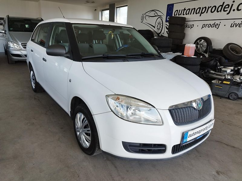 Škoda Fabia (2008) 1,2I,44KW,KLIMA,CD,NOVÁ STK - fotka 1 z 24