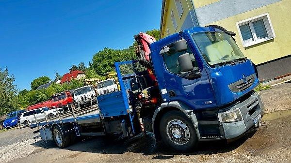 Renault Premium (2009) 19t 9+2m! valník+HR Fassi - fotka 11 z 18