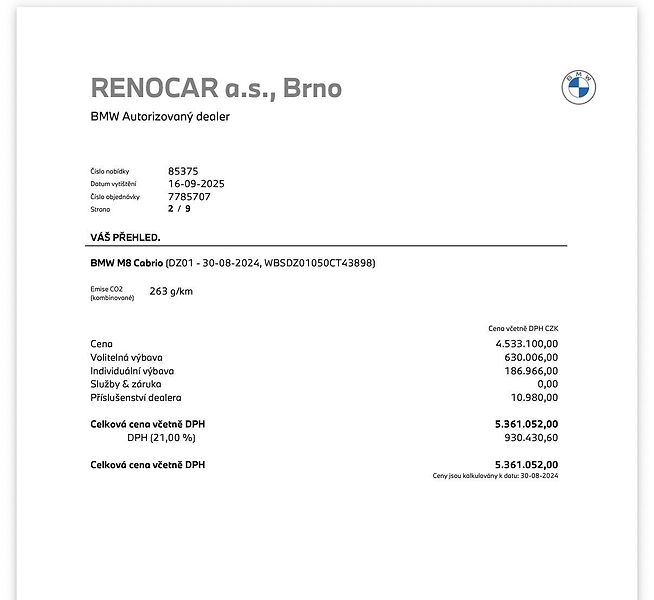 BMW M8 (2024) +COMPETITION+INDIVIDUAL+ČR+ - fotka 29 z 29