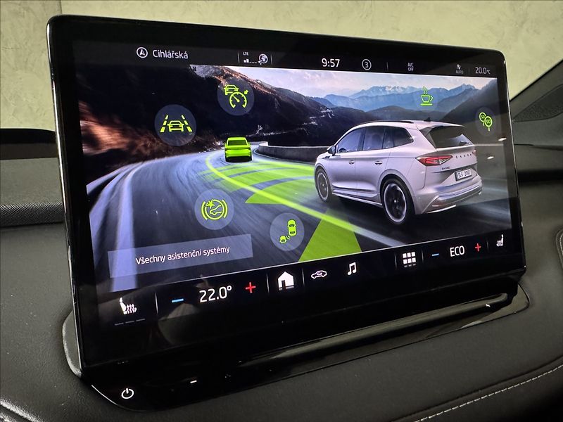 Škoda Enyaq 80 Sportline Tepelko Matrix - fotka 30 z 50