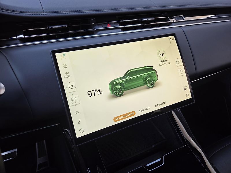 Land Rover Range Rover Sport P460e D-SE HUD PANO R22 TZ - fotka 46 z 71