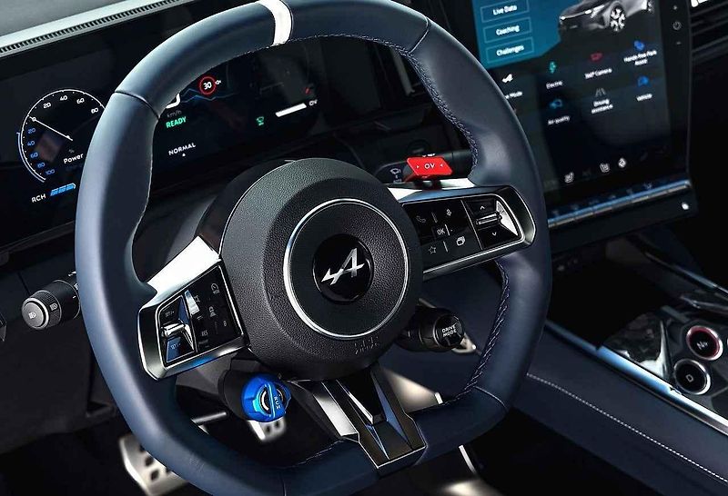 Alpine A 390 jsme projeli na polské straně Krkonoš.