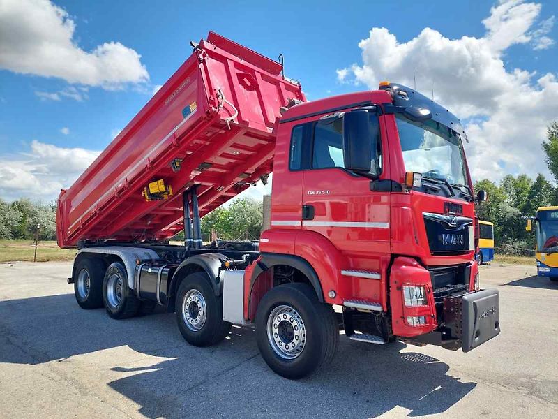 MAN TGS 35.510 8x4 BB Meiller Bord - fotka 2 z 85