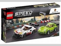 Porsche 911 Turbo z Lego kostek v životní velikosti.