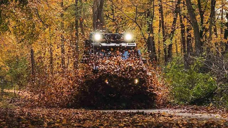 Mercedes-Benz G500 4x42 lyžaře Jona Olssona.