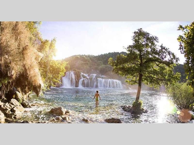 8. Dovolená v Chorvatsku - národní park Krka