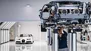 Výrobní prostory Bugatti Chiron ve francouzském Molsheimu.