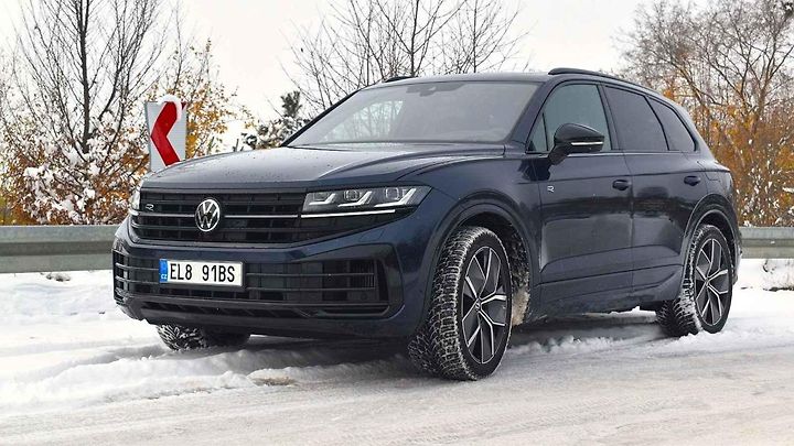 Touareg přímo touží po jízdě v obtížných podmínkách