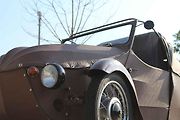 Legendární vozítka Velorex zavítala při své letošní jízdě i do retro auto muzea Veteráni Litvínov.