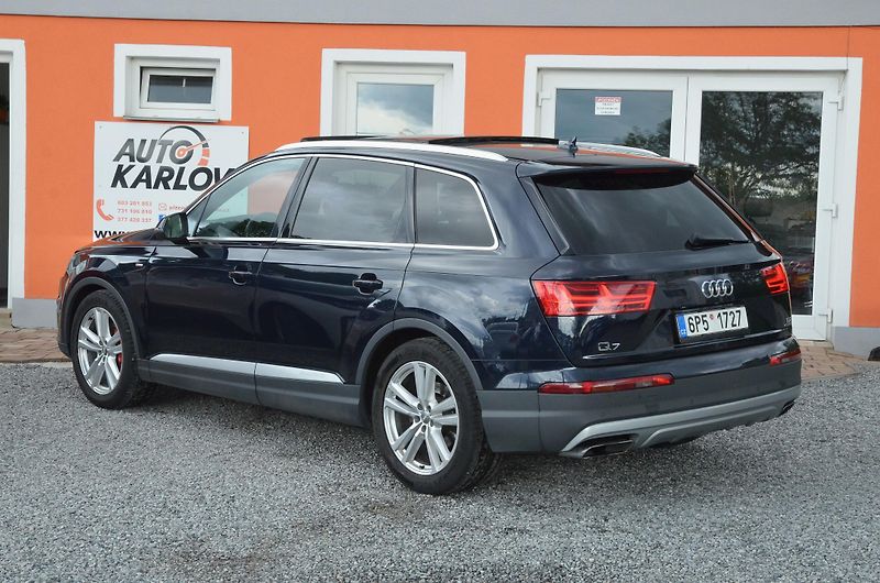 Audi Q7 (2015) 3.0 TDi Quattro S-LINE / ČR - fotka 4 z 47