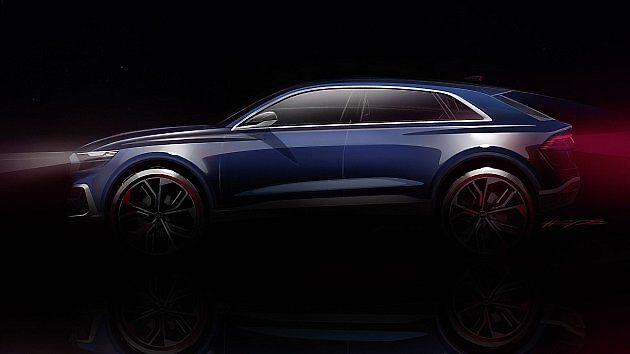 Koncept Audi Q8.