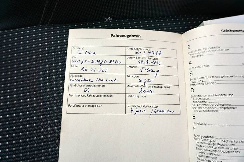 Ford C-MAX (2012) 1,6Ti-VCT 92 kW - fotka 37 z 37