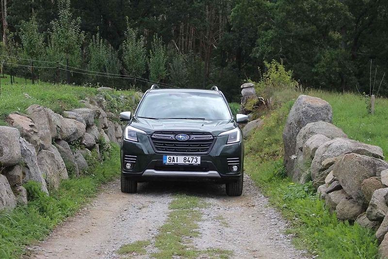 Forester je auto vhodné prakticky do každého počasí i nejrůznějšího prostředí