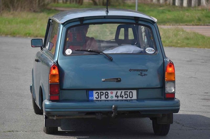Jízdní vlastnosti Trabantu 1.1 nejsou příliš dobré