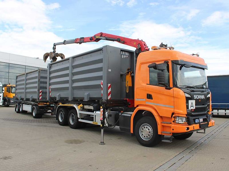 Scania Ostatní G500, 6x4, PALFINGER Q150Z96, - fotka 2 z 22