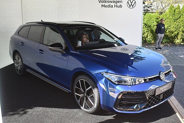 Plně odhalený VW Passat., zdroj: Deník/Radek Pecák