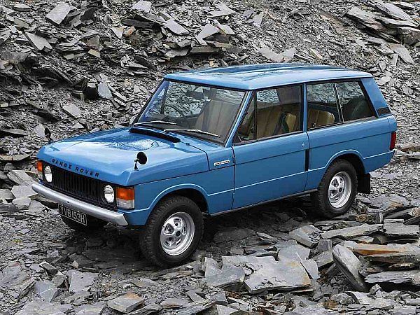 Range Rover z roku 1970.