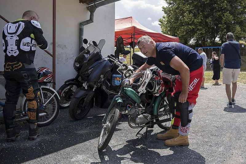 První červencová sobota byla v Rychtářově ve znamení mopedů. Moped rallye ho ovládla s čtyřiadvacátým ročníkem.