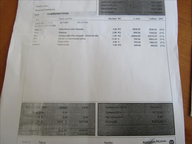 Volkswagen Caravelle 2,5 TDI 75kW - fotka 28 z 28