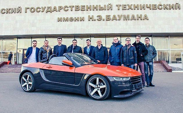 Ruský roadster Krym.