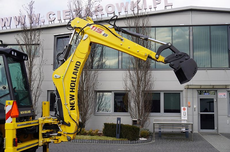 New Holland (2020) B115B backhoe loader / 4600 MT - fotka 14 z 24