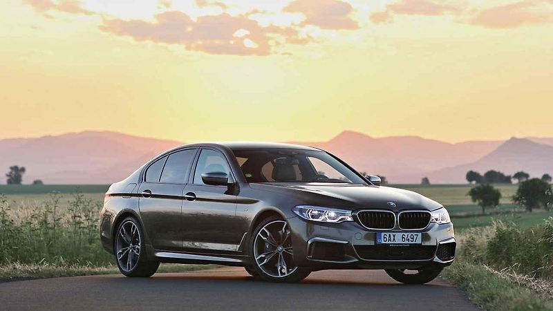 BMW M550d.
