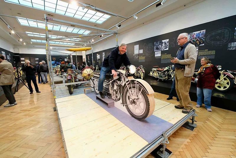 Výstava 30 motocyklů Čechie-Böhmerland