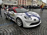 Start 58. ročníku Rallye Šumava na náměstí v Klatovech