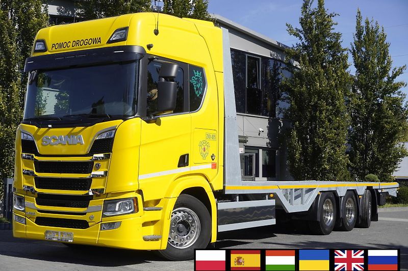 Scania (2021) R650 V8 8×4/4 / NEW tow truck - fotka 1 z 24