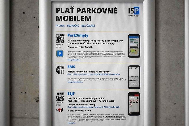 Nový parkovací dům v Hradci Králové