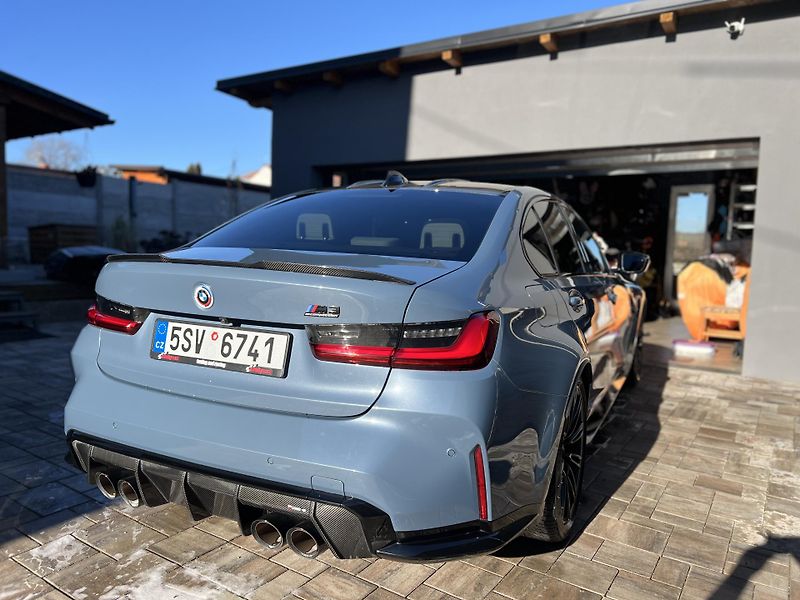 BMW M3 (2022) Comp., XDrive, HUD, Akrapovic - fotka 8 z 32