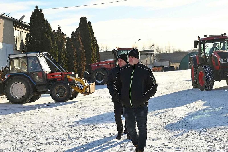 Přehlídka traktorů v Chmelišti. Foto: Richard Karban