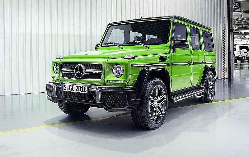 Mercedes-Benz třídy G.
