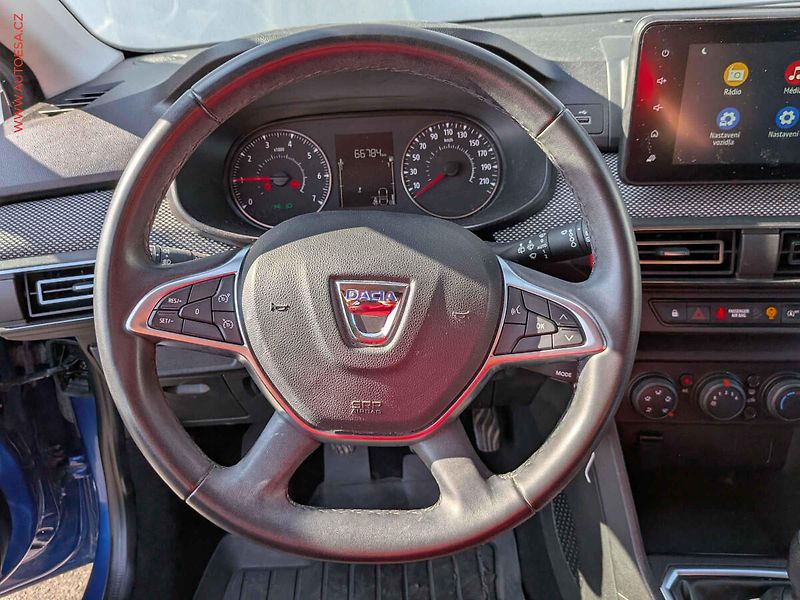 Dacia Sandero (2021) 1.0i, 1.maj,ČR, AC, park - fotka 15 z 16