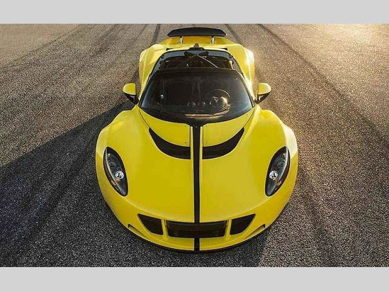 Hennessey Venom GT Spyder.