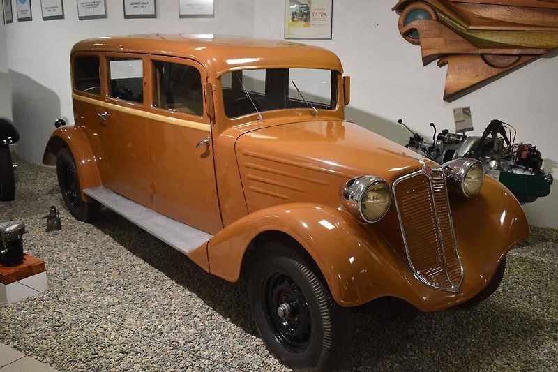 Tatra 11 v muzeu nákladních automobilů v Kopřivnici