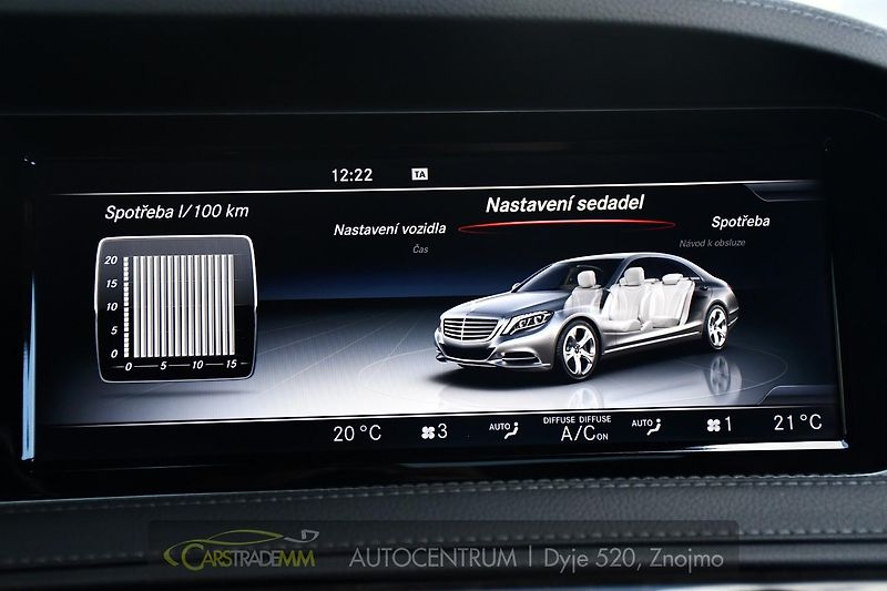 Mercedes-Benz Třídy S 350d AMG 4MATIC CZ 130tKM  - fotka 41 z 51