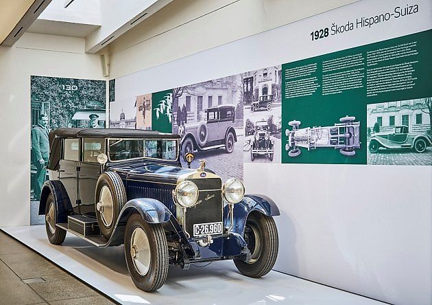 Hispano-Suiza ve Škoda muzeu, zdroj: Se svolením Škoda Auto