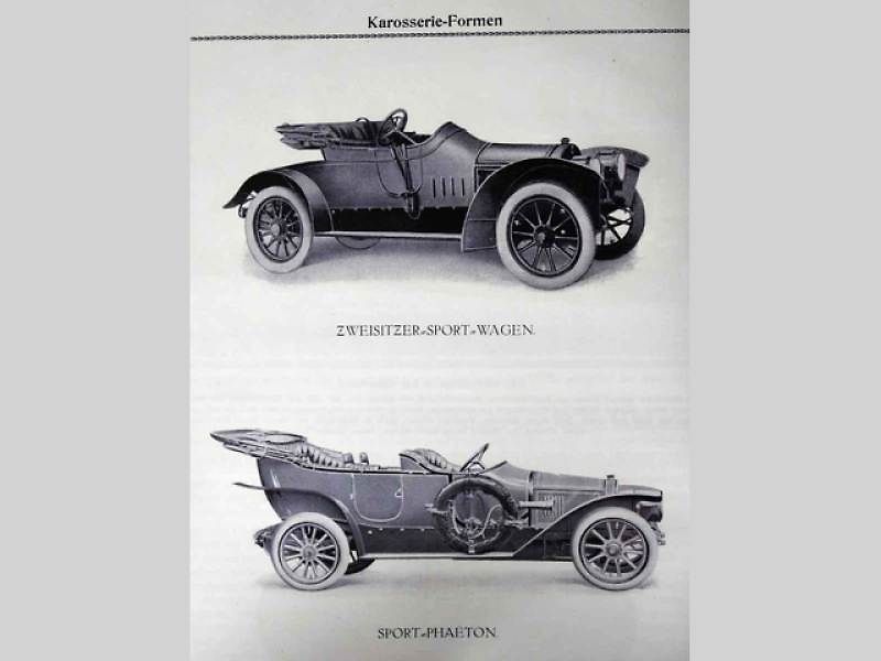 Továrna RAF během návštěvy arcivévody Leopolda