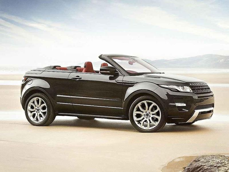 Range Rover Evoque Convertible.