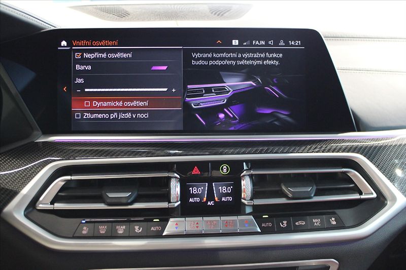 BMW X6 M50i xDrive adLED/360°/H&K - fotka 43 z 47